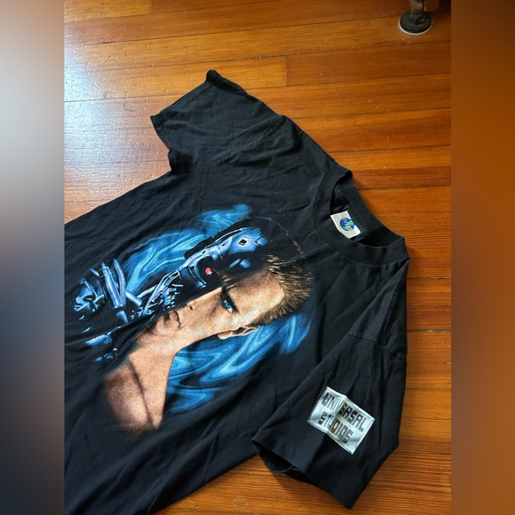 Vintage Terminator , I told you I’d be back Tee ; T2 amazing fresh graphic Large - Picture 4 of 6